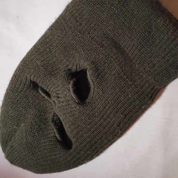 Vintage 3 Hole Face Mask Cold Weather Activities Hat Cover - Picture 5 of 5